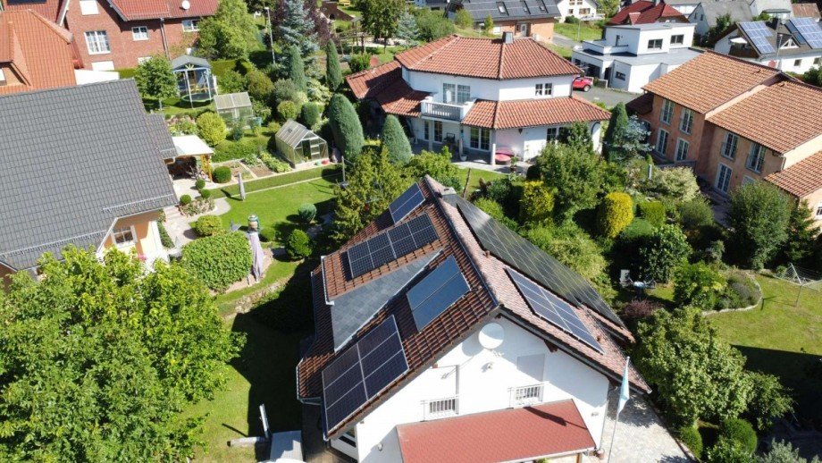 Luftbild Einfamilienhaus Mittenaar