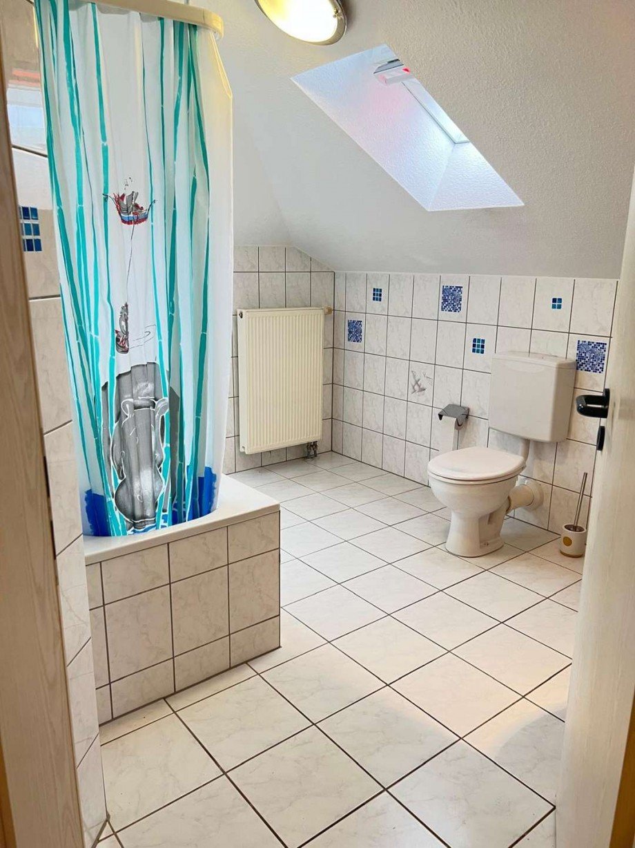 Badezimmer Dachgeschosswohnung Leun