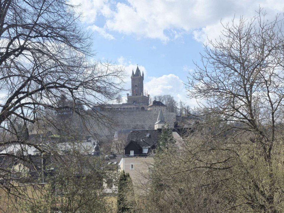Blick auf Wilhelmsturm Einfamilienhaus Dillenburg