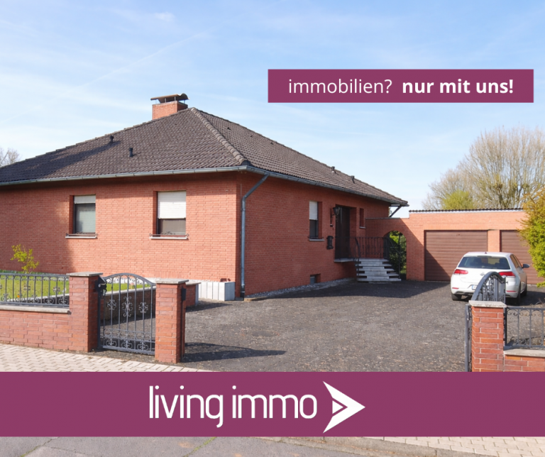 Titelbild Schwalmtal Bungalow Gro�z�giger Bungalow in Schwalmtal mit Garten, Pool, Sauna, Kellerbar und 2 Garagen zu vermieten