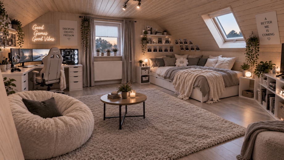 Jugendzimmer KI Dachgeschoss Einfamilienhaus Biedenkopf