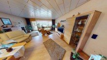 Wohnzimmer Reihenendhaus in ruhiger Lage von Langg�ns - Garten, Terrasse und flexible Nutzung