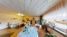 Wohnzimmer Reihenendhaus in ruhiger Lage von Langg�ns - Garten, Terrasse und flexible Nutzung