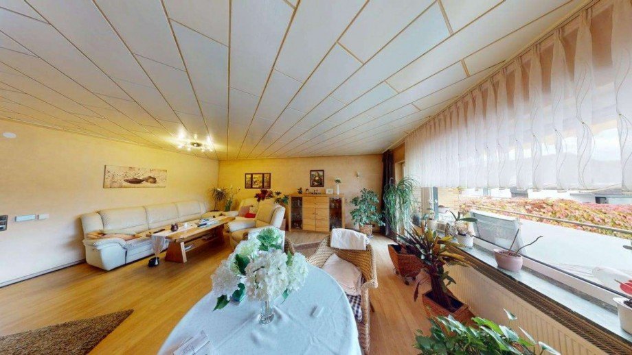 Wohnzimmer Reihenendhaus Langg�ns