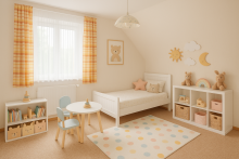 KI-generiert - Kinderzimmer Viel Raum f�r Ideen - attraktives Anwesen mit Doppelgarage - KEINE zus�tzliche K�uferprovision