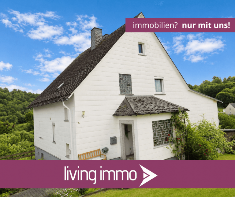 Titelbild Angelburg Einfamilienhaus 1-Familienhaus mit gro�em Garten, Fernblick und M�glichkeit zur zweiten Wohneinheit