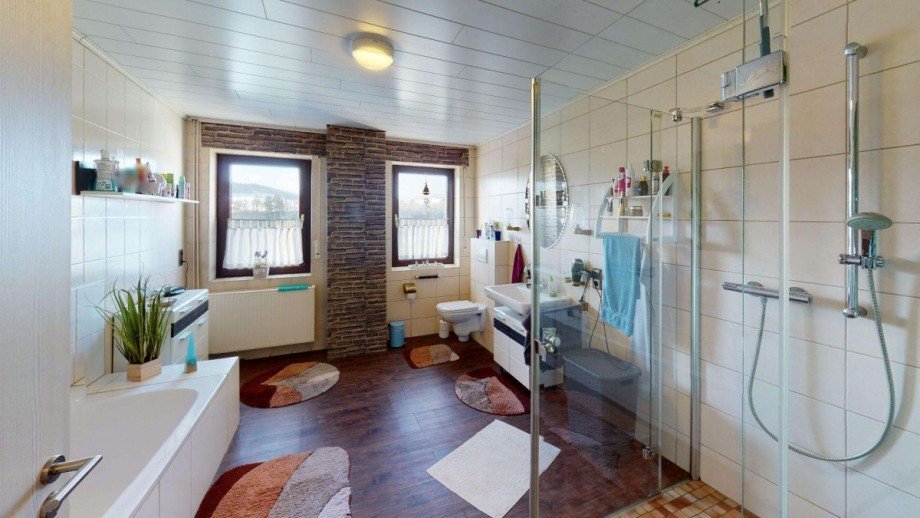 Obereeiche-10-Bathroom Einfamilienhaus Hatzfeld (Eder)