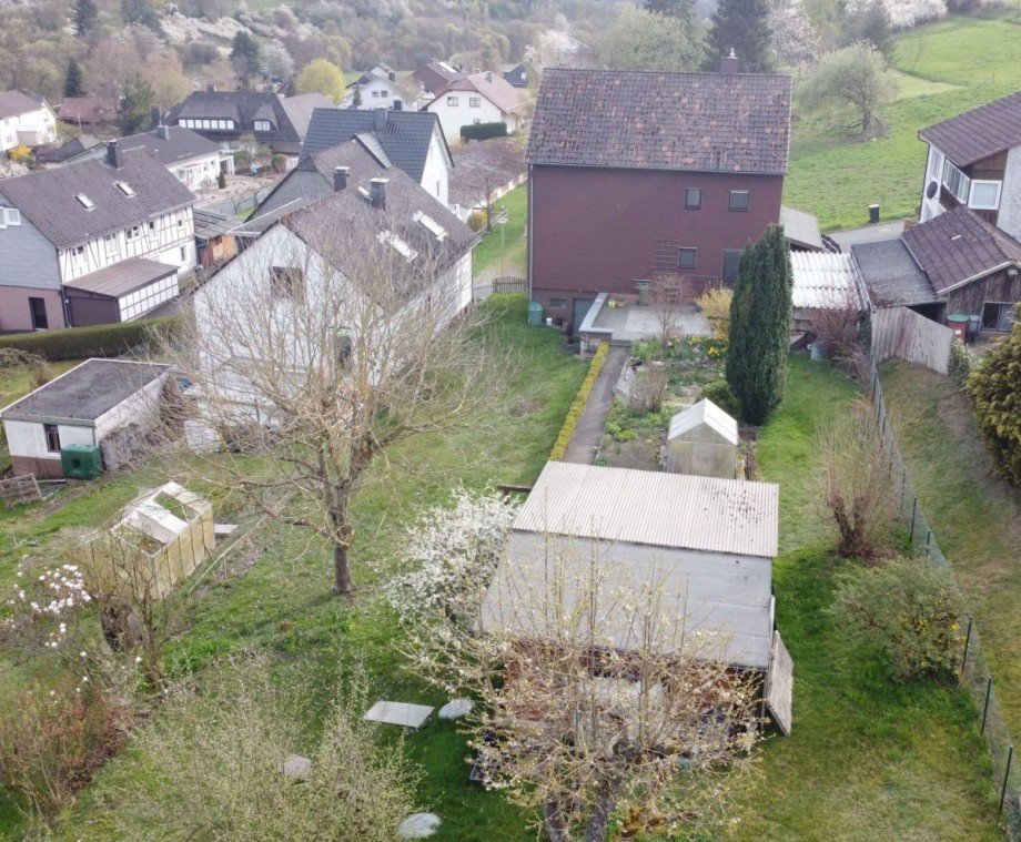Luftbild Einfamilienhaus Biedenkopf