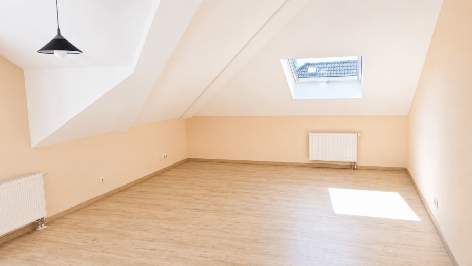 Wohnzimmer Dachgeschosswohnung Leun