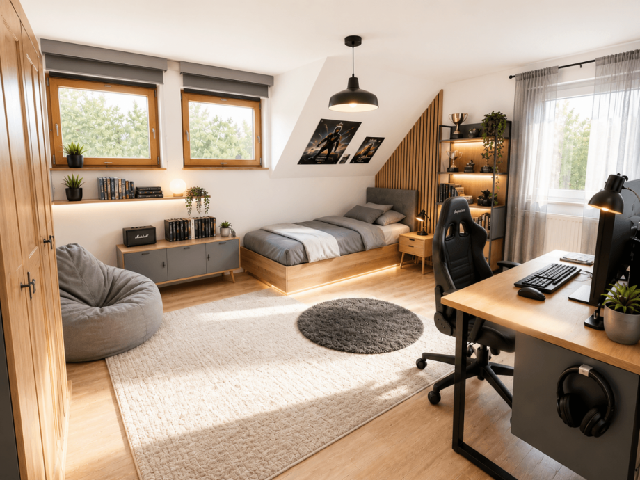 Jugendzimmer OG KI Einfamilienhaus Angelburg