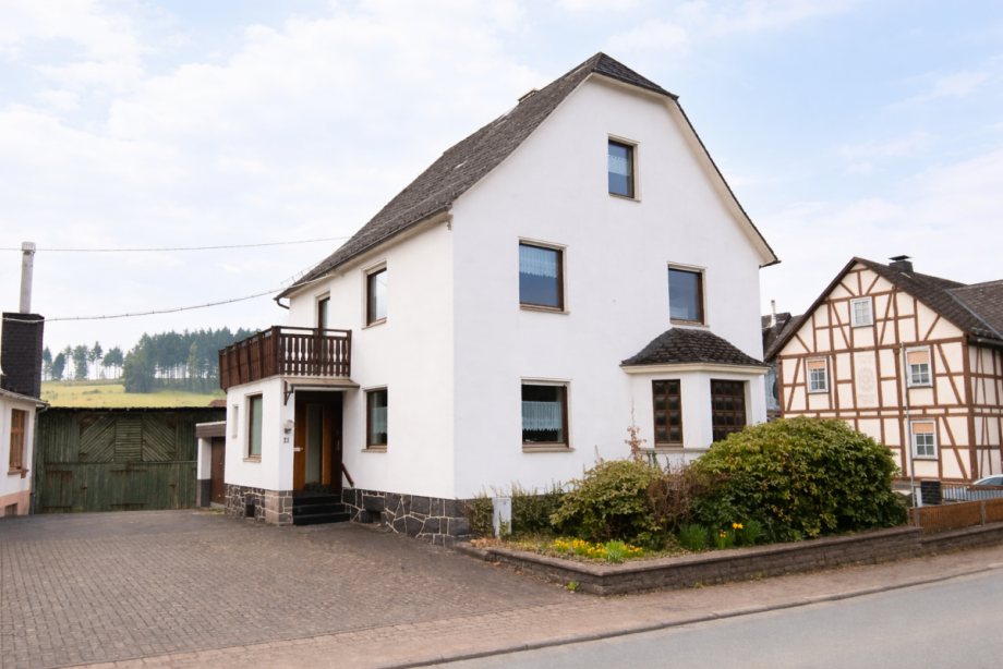 Aussenansicht Einfamilienhaus Breidenbach