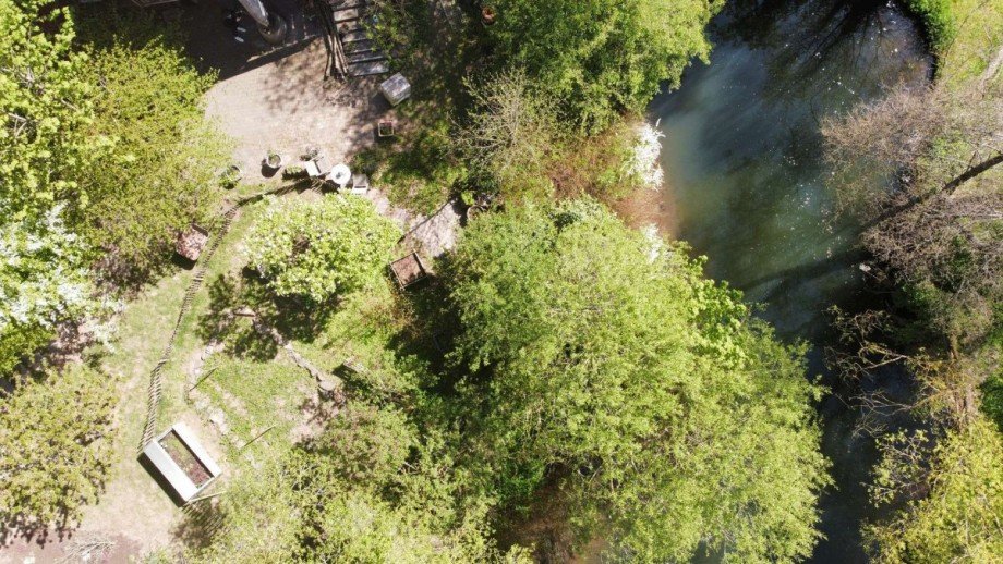 Luftbild Grundst�ck Haus Wohratal