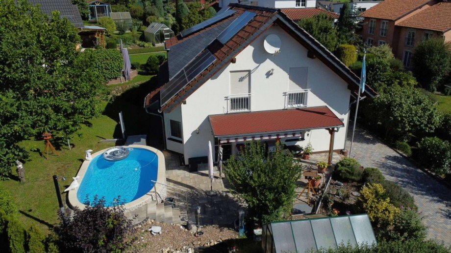 Terrasse Pool Einfamilienhaus Mittenaar