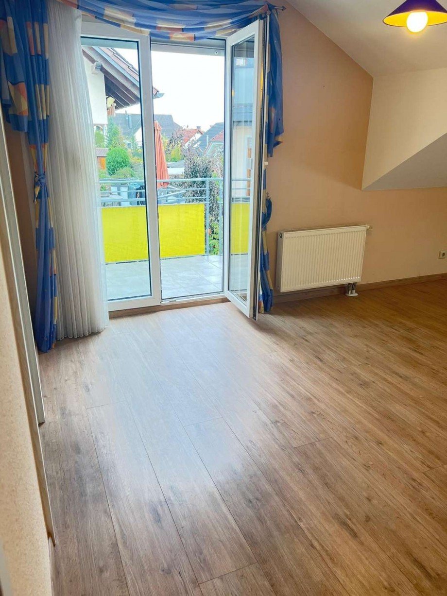 Wohnzimmer Dachgeschosswohnung Leun